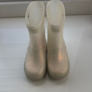 UGG shimmer rain boots